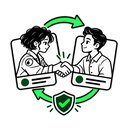 Worked with you badge